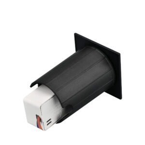 BRY-VECTOR-A-SQR-BLC-2W-3000K-IP65-WALL LIGHT – BG38-02301