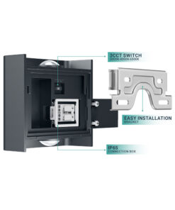 Απλίκα led “Vector” 2w CCT IP65 – BG38-03182