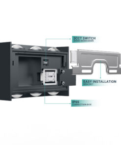Απλίκα led “Vector” 6w CCT IP65 – BG38-03382