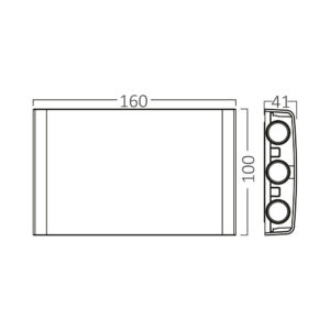 Απλίκα led “Vector” 6w CCT IP65 – BG38-03382