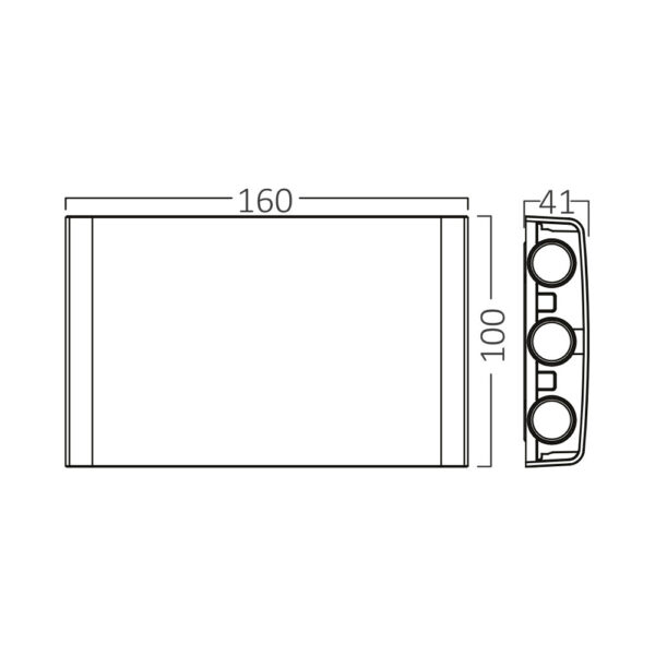 Απλίκα led “Vector” 6w CCT IP65 – BG38-03382