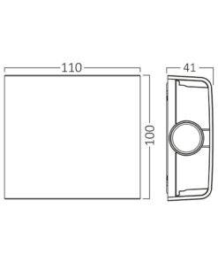 Απλίκα led “Vector” 2w CCT IP65 – BG38-03180