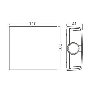 Απλίκα led “Vector” 2w CCT IP65 – BG38-03180