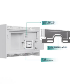 Απλίκα led “Vector” 6w CCT IP65 – BG38-03380