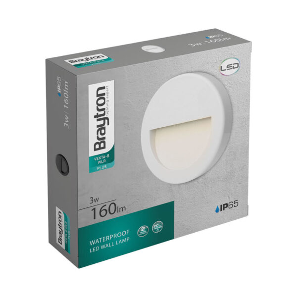 Απλίκα Vekta 3w IP65 160lm 3000k – BG38-02001