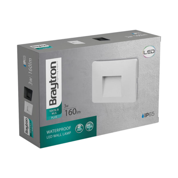 Απλίκα Vekta 3w IP65 160lm 3000k – BG38-02101