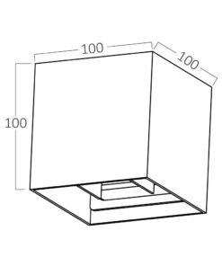 Απλίκα “Vecta” IP54 Ανθρακί (Λάμπα G9 6,5w εμπεριέχεται) – BG38-03402