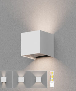 Απλίκα “Vecta” IP54 Λευκή (Λάμπα G9 6,5w εμπεριέχεται) – BG38-03400