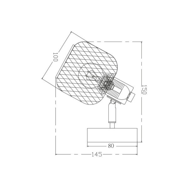 Απλίκα 1 x E14 μαύρο/ξύλο – BV03-00010