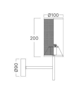 Απλίκα 1 x E14 – BV03-00022