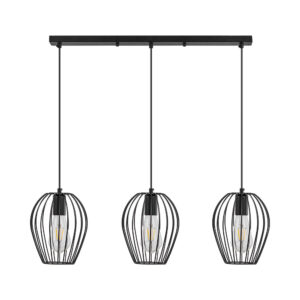 Κρεμαστό φωτιστικό 3 x E27 μαύρο – BV03-00052