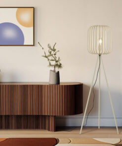 Φωτιστικό δαπέδου 1 x E27 μπεζ – BV03-00073