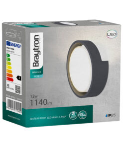 Απλίκα led “Walls” 12W IP65 1140lm 3000K – BG38-00702