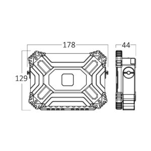 Προβολέας 20w 6500K με μπαταρία  μαύρος – BT59-00231