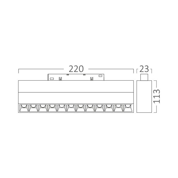 BRY-WSL250-12W-48VDC-4000K-BLC-MAG. LINEAR – BD60-03211