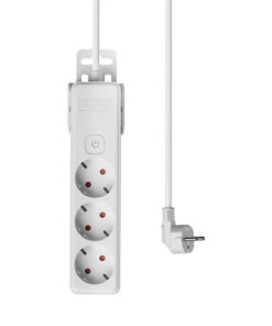 Πολύπριζο Xline 3Θ. 3X1,5mm 3m Καλώδιο Με Διακόπτη Με Βάση Στήριξης – BY72-00233