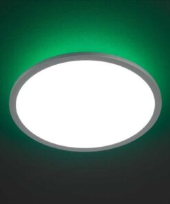 Πλαφονιέρα “Linox” 20w 1700lm 3cct & backligth rgb – 9457.01.70.9401