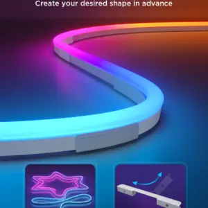 Wi-Fi Smart Σετ Neon LED RGBIC 5m H61D5-W Govee 1.SH.01.G058