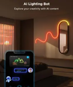 Wi-Fi Smart Σετ Neon LED RGBIC 5m H61D5-W Govee 1.SH.01.G058