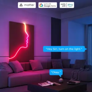 Wi-Fi Smart Σετ Neon LED RGBIC 5m H61D5-W Govee 1.SH.01.G058