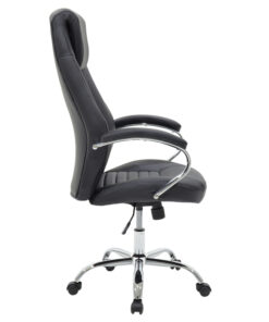 Καρέκλα γραφείου διευθυντή Sonar pakoworld pu μαύρο – 033-000007