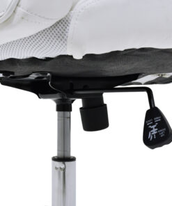 Καρέκλα γραφείου διευθυντή Sonar pakoworld pu σε λευκή απόχρωση – 033-000008