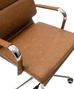 Καρέκλα γραφείου διευθυντή Tokyo pakoworld pu ταμπά antique – 033-000012
