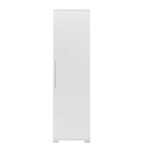 Ντουλάπι-στήλη Diamond1 pakoworld λευκό gloss 50x35x187εκ – 039-000153