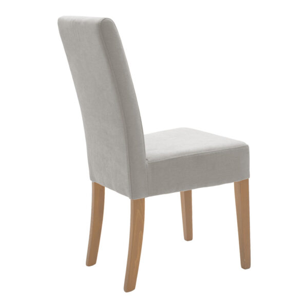 Καρέκλα Ditta pakoworld ύφασμα γκρι-πόδι sonoma 44x56x96εκ – 047-000061