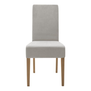 Καρέκλα Ditta pakoworld ύφασμα γκρι-πόδι sonoma 44x56x96εκ – 047-000061