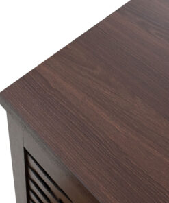 Παπουτσοθήκη-ντουλάπι MANTAM pakoworld 12 ζεύγων χρώμα καρυδί 78x40x92εκ – 049-000003