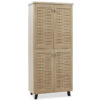 Shoe cabinet MANTAM pakoworld 24 pairs sonoma 78x40x170.5cm 049-000007