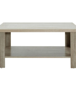 Τραπέζι σαλονιού RIANO pakoworld χρώμα sonoma 89,5×49,5×42,5εκ – 049-000024