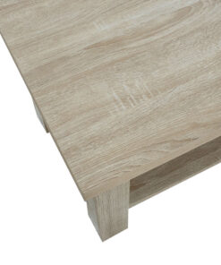 Τραπέζι σαλονιού RIANO pakoworld χρώμα sonoma 89,5×49,5×42,5εκ – 049-000024