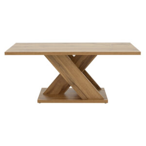 Τραπέζι σαλονιού Solange pakoworld χρώμα sonoma 110x55x47.5εκ – 049-000061