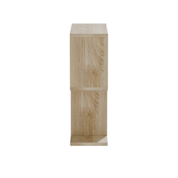 Βοηθητικό τραπέζι Kora pakoworld μελαμίνης sonoma 60x20x60εκ – 049-000085
