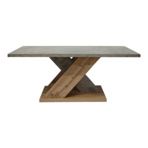 Τραπέζι σαλονιού Solange pakoworld σε γκρι-sonoma απόχρωση 110x55x47.5εκ – 049-000102