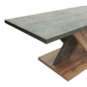 Τραπέζι σαλονιού Solange pakoworld σε γκρι-sonoma απόχρωση 110x55x47.5εκ – 049-000102