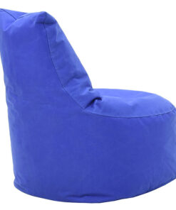 Πουφ πολυθρόνα Norm PRO pakoworld υφασμάτινο αδιάβροχο μπλε – 056-000005