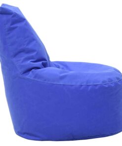 Πουφ πολυθρόνα Norm PRO pakoworld υφασμάτινο αδιάβροχο μπλε – 056-000005