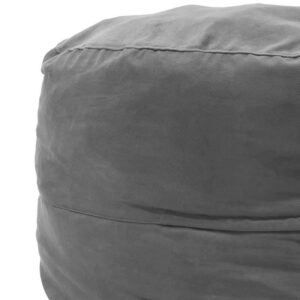 Πουφ Puko pakoworld υφασμάτινο ανθρακί Φ95 – 056-000036