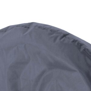 Πουφ πολυθρόνα Norm PRO pakoworld 100% αδιάβροχο γκρι – 056-000040