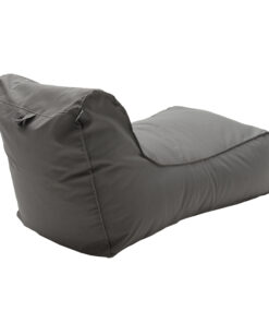 Πουφ ξαπλώστρα Lara pakoworld 100% αδιάβροχο ανθρακί – 056-000071