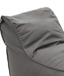 Πουφ ξαπλώστρα Lara pakoworld 100% αδιάβροχο ανθρακί – 056-000071