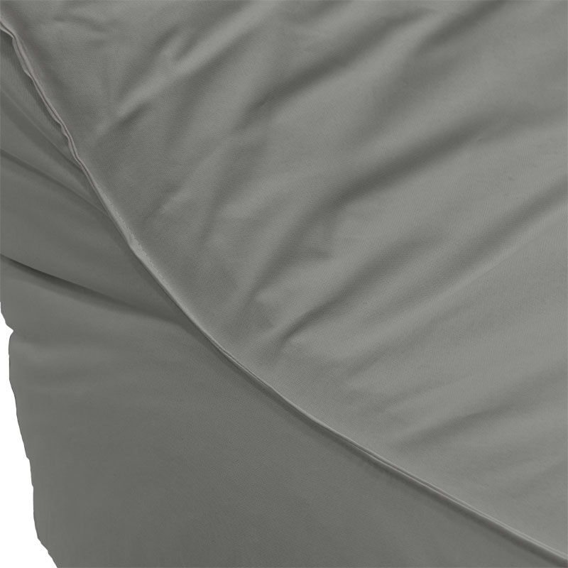 Πουφ ξαπλώστρα Leandro pakoworld αδιάβροχο ανθρακί – 056-000092