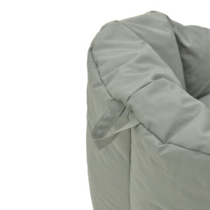 Πολυθρόνα Kerlon pakoworld αδιάβροχο σε γκρι απόχρωση Φ80×65εκ – 056-000102