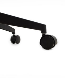 Καρέκλα γραφείου Ghost pakoworld με ύφασμα mesh χρώμα μαύρο – γκρι – 069-000008