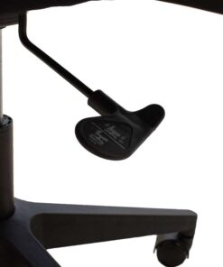 Καρέκλα γραφείου διευθυντή Ghost pakoworld με ύφασμα mesh χρώμα μαύρο – 069-000026