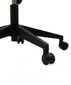 Καρέκλα γραφείου διευθυντή Ghost pakoworld με ύφασμα mesh χρώμα μαύρο – 069-000026