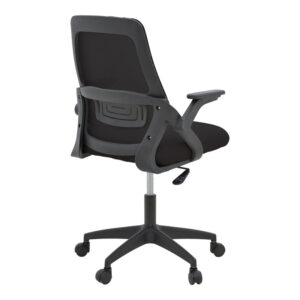 Καρέκλα γραφείου Reji pakoworld mesh ύφασμα μαύρο 58x60x89-99εκ – 069-000092